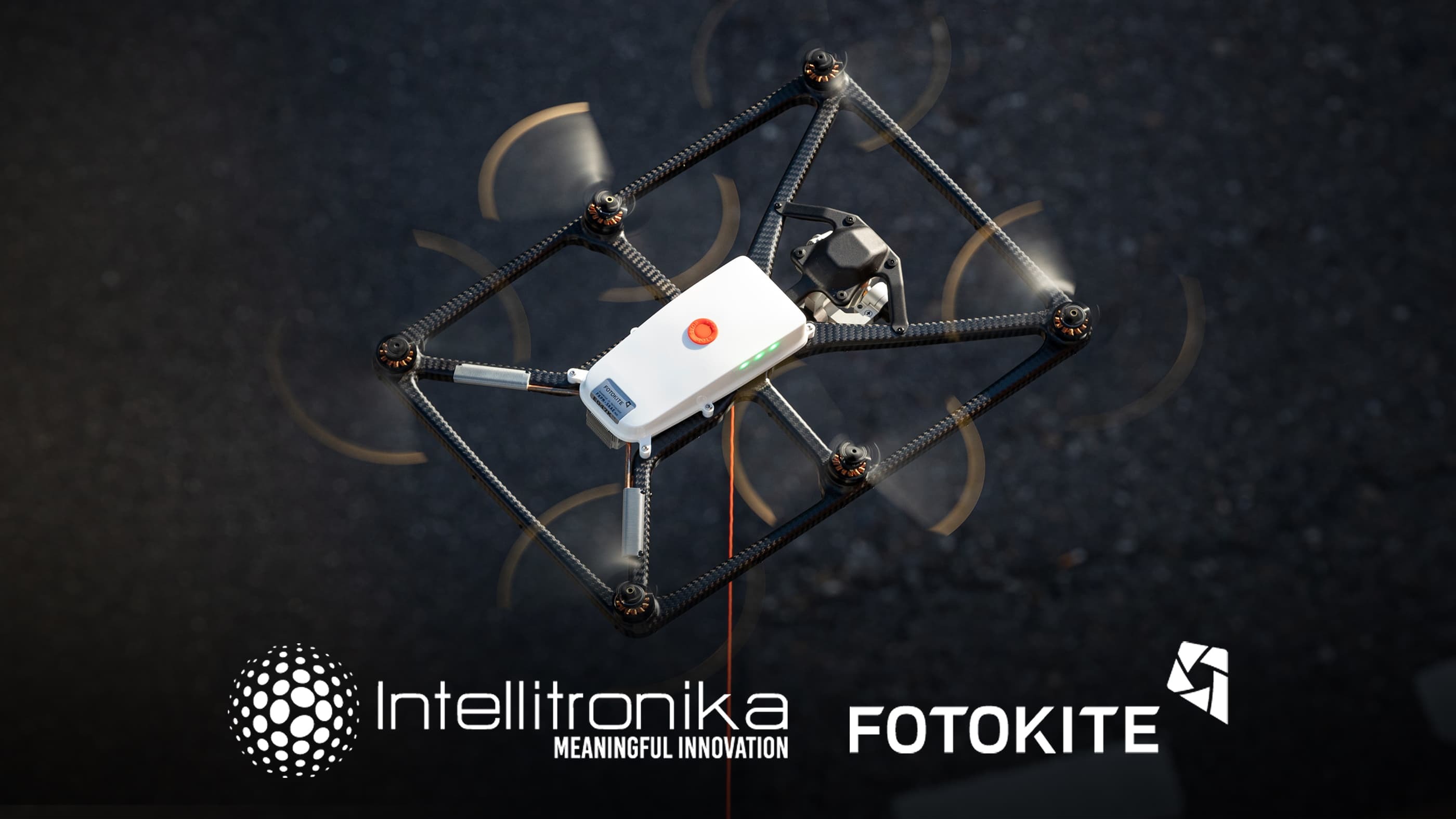 Intellitronika Fotokite partnership announcement