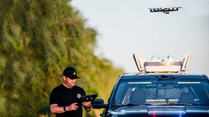 Tethered drones Fotokite Police